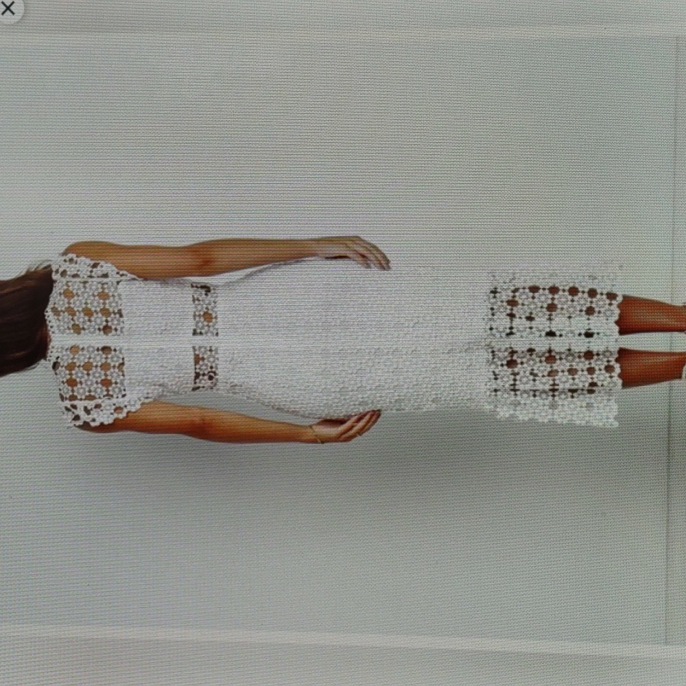 Petal & Pup White Crochet Midi Dress - Picture 11 of 13